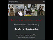 Tablet Screenshot of hundesalon-scheessel.com